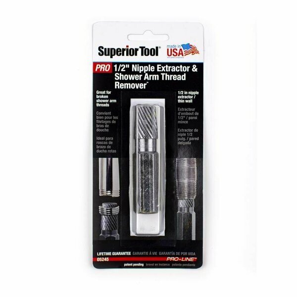 Superior Tool NIPPLE ETX SET 1/2in. 5245